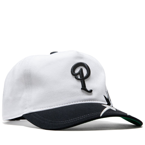 Politics x Mitchell & Ness Pro Pinch Stars Snapback - White/Black