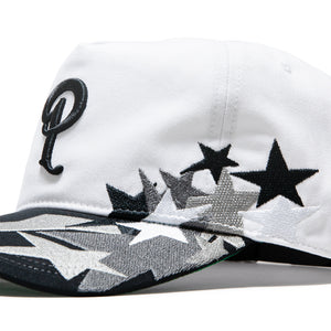 Politics x Mitchell & Ness Pro Pinch Stars Snapback - White/Black