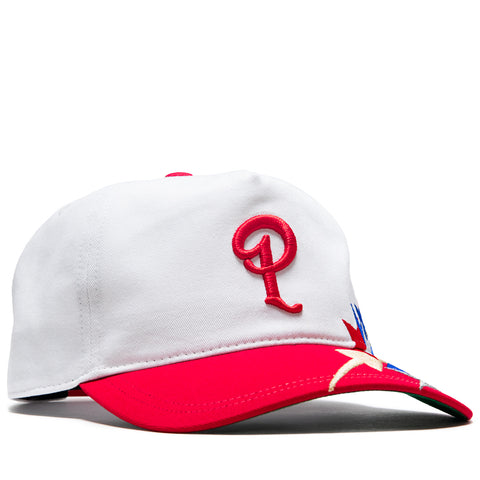 Politics x Mitchell & Ness Pro Pinch Stars Snapback - White/Red
