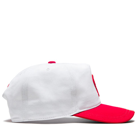 Politics x Mitchell & Ness Pro Pinch Stars Snapback - White/Red