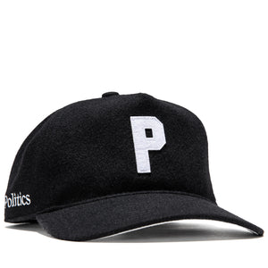 Politics x Mitchell & Ness Pro Pinch Wool Snapback - Black