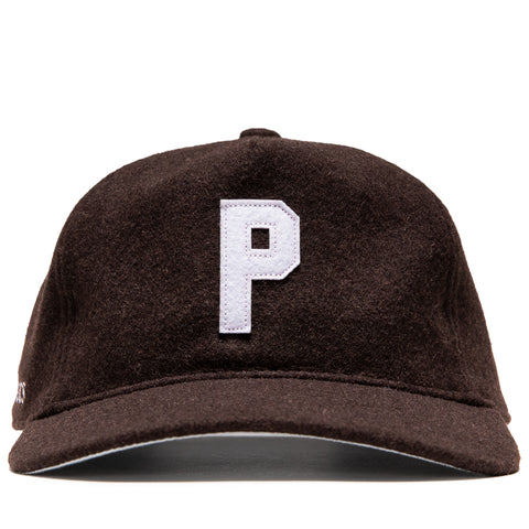Politics x Mitchell & Ness Pro Pinch Wool Snapback - Brown