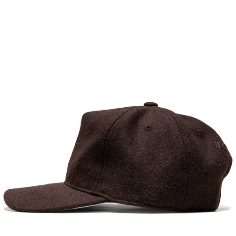 Politics x Mitchell & Ness Pro Pinch Wool Snapback - Brown