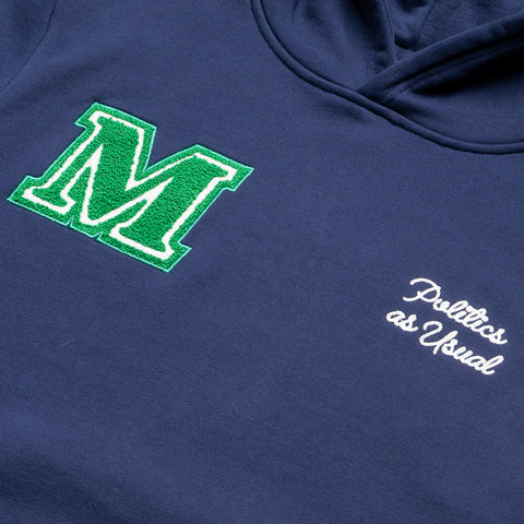 Politics x Dallas Mavericks x Mitchell & Ness Hoodie - Navy
