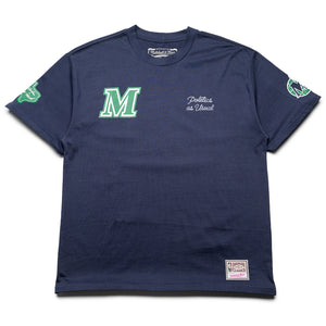 Politics x Dallas Mavericks x Mitchell & Ness Tee - Navy