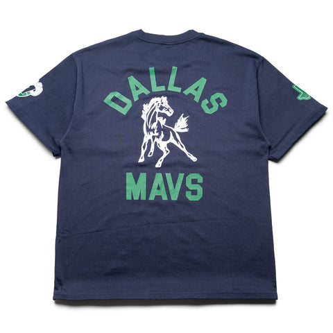 Politics x Dallas Mavericks x Mitchell & Ness Tee - Navy