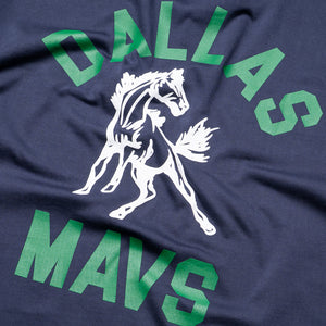 Politics x Dallas Mavericks x Mitchell & Ness Tee - Navy