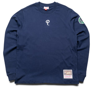 Politics x Dallas Mavericks x Mitchell & Ness L/S Tee - Navy