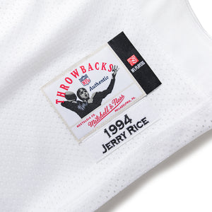 Mitchell & Ness Jerry Rice San Francisco 49ers Authentic Jersey - White