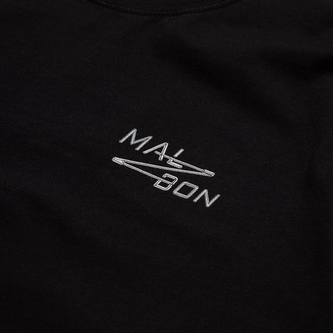 Malbon Golf Bermuda Sport Utility Tee - Black