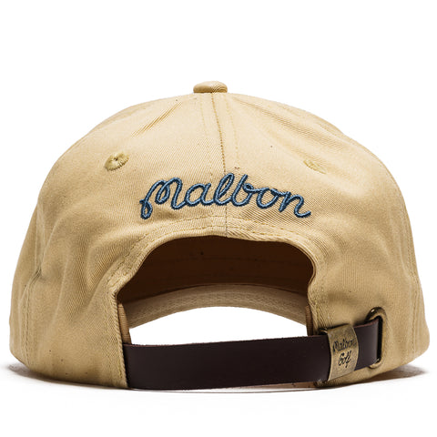 Malbon Golf Romeno Dad Hat - Dark Khaki