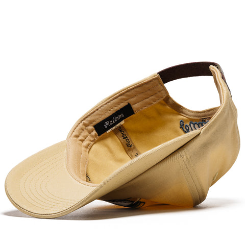 Malbon Golf Romeno Dad Hat - Dark Khaki