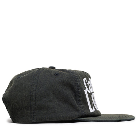Market Call Your Lover 5 Panel Snapback - Washed Black