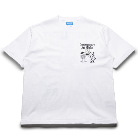 Market Smiley Museum UV Tee - White