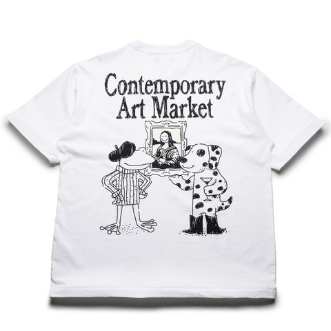 Market Smiley Museum UV Tee - White