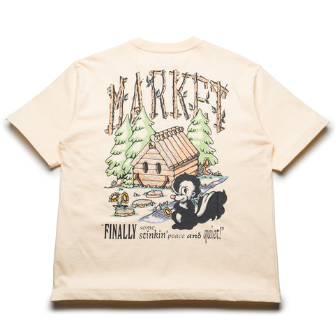 Market Smiley Quiet Cabin Tee - Butter Cream