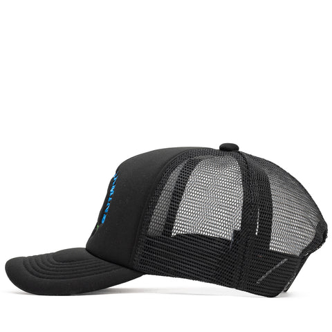 Market Textile Trucker Hat - Black