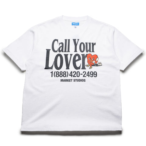 Market Call Your Lover Tee - White