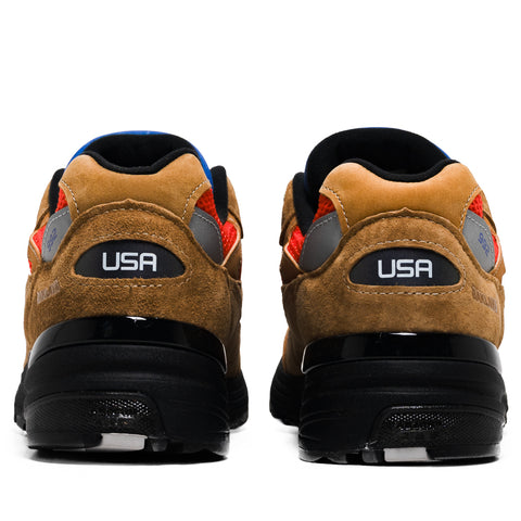 Action Bronson X New Balance Made in USA 992 - Golden Brown/Flame