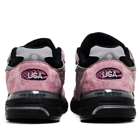 New Balance Made in USA 993 - Pink Taffy/Black