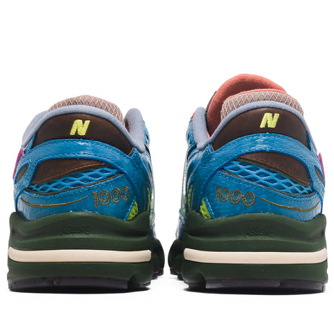 Salehe Bembury x New Balance 1000 - Blue/Douglas Fir