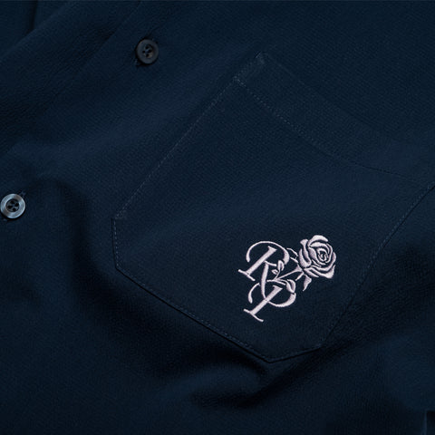 Rich Paul x New Balance Collar Shirt - Navy