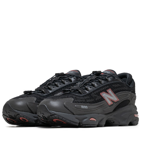 New Balance 1000G - Black Metallic/Red Rock