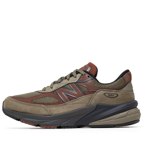 New Balance Made in USA 990v6 - Dark Camo/Rich Oak