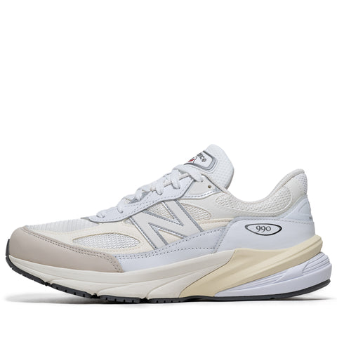 New Balance Made in USA 990v6 - White/Sea Salt