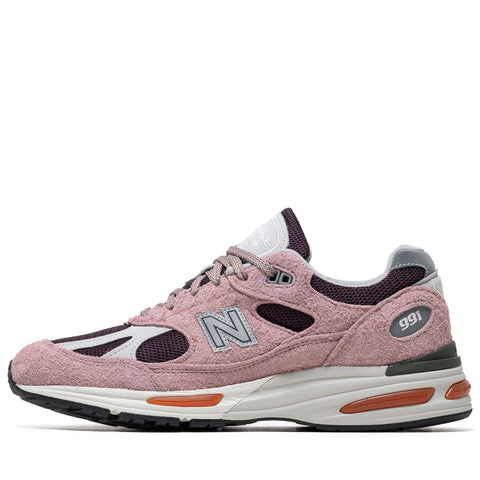 New Balance Made In UK 991v2 'Grape Sorbet' - Deauville Mauve/Fig