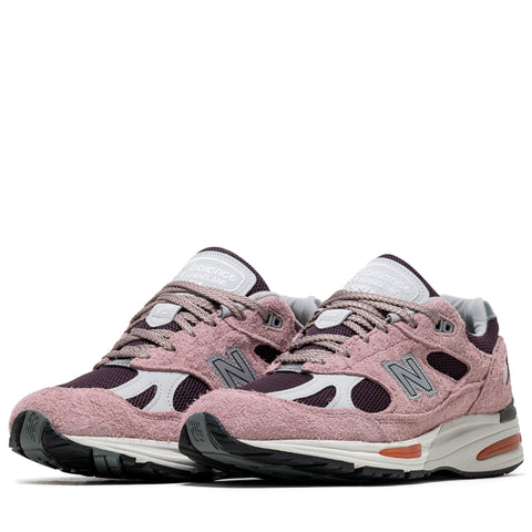New Balance Made In UK 991v2 'Grape Sorbet' - Deauville Mauve/Fig