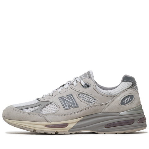 New Balance Made in UK 991v2 - Wind Chime/Brilliant White