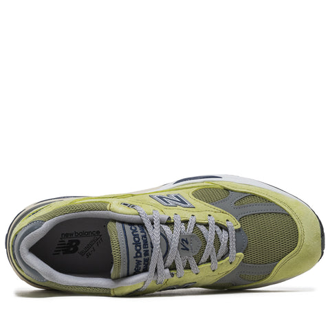 New Balance Made in UK 991v2 'Summer Brights' - Green Banana/Moss