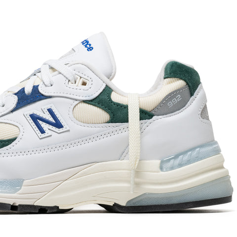 New Balance Made In USA 992 - White/Marsh Green