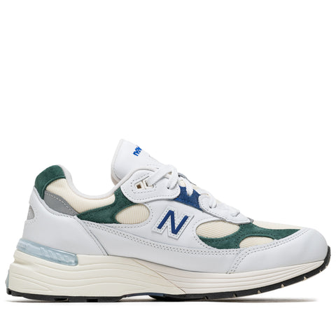 New Balance Made In USA 992 - White/Marsh Green