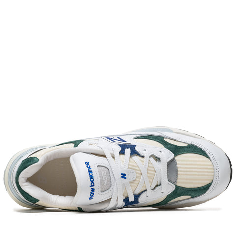 New Balance Made In USA 992 - White/Marsh Green