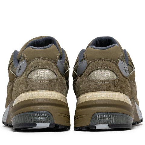 New Balance Made in USA 992 - Dark Camo/Covert Green