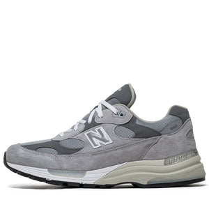New Balance Made in USA 992 - Grey/Silver Metallic