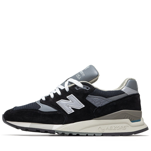New Balance Made in USA 998 - Black/Silver