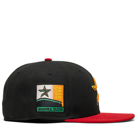 New Era x Politics Houston Astros 59FIFTY Fitted - Black/Scarlet