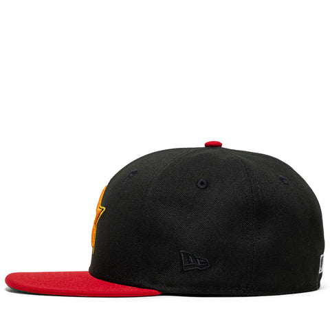 New Era x Politics Houston Astros 59FIFTY Fitted - Black/Scarlet