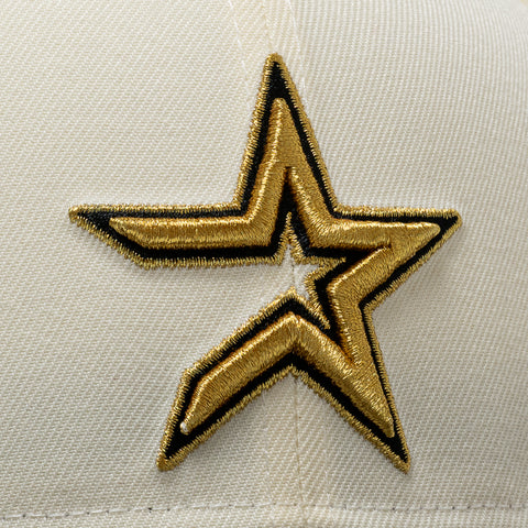 New Era x Politics Houston Astros 59FIFTY Fitted - Chrome/Walnut