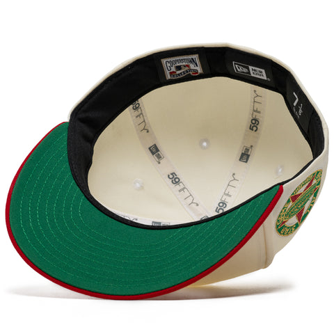 New Era x Politics Houston Astros 59FIFTY Fitted - Chrome/Scarlet