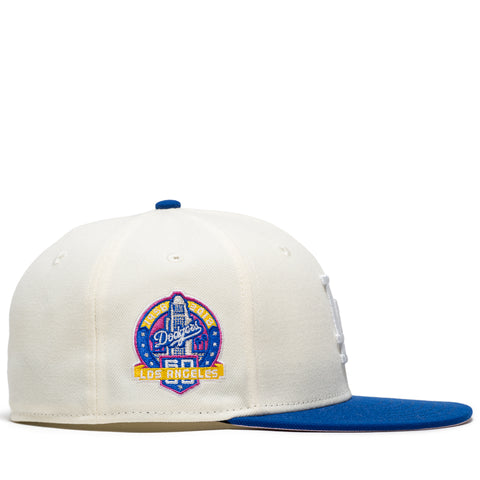 New Era x Politics Los Angeles Dodgers 59FIFTY Fitted - Chrome/Royal