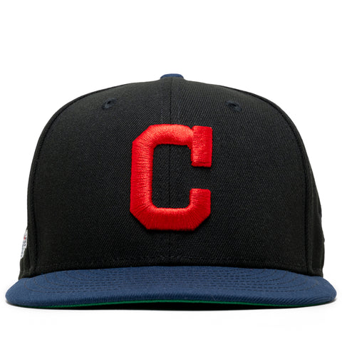 New Era x Politics Cleveland Indians 59FIFTY Fitted - Black/Oceanside