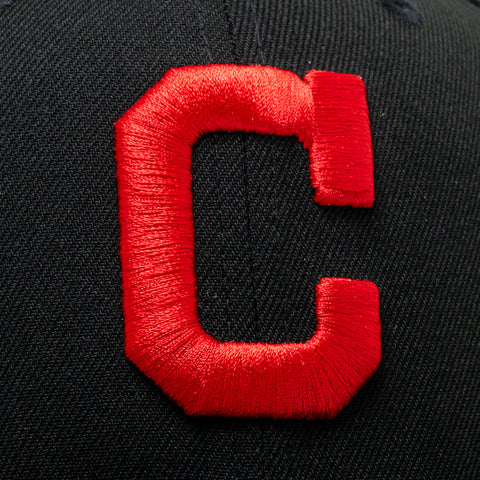 New Era x Politics Cleveland Indians 59FIFTY Fitted - Black/Oceanside