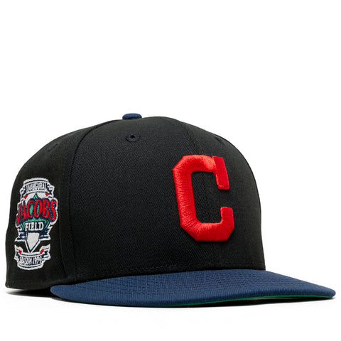 New Era x Politics Cleveland Indians 59FIFTY Fitted - Black/Oceanside