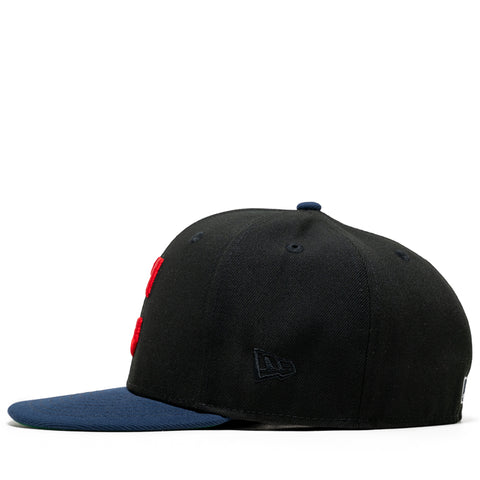 New Era x Politics Cleveland Indians 59FIFTY Fitted - Black/Oceanside