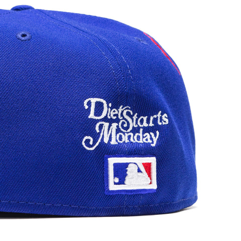 New Era x Diet Starts Monday Texas Rangers 59FIFTY Fitted - Royal