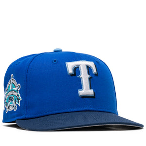 New Era x Politics Texas Rangers 59FIFTY Fitted - Majestic Blue/Navy